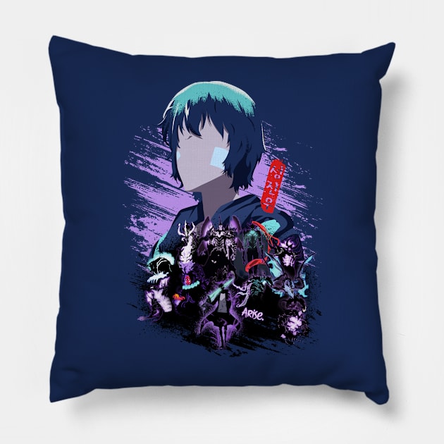 seong jin woo Pillow by Afire