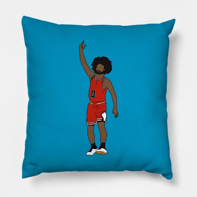 Coby White Celebration Pillow by rattraptees