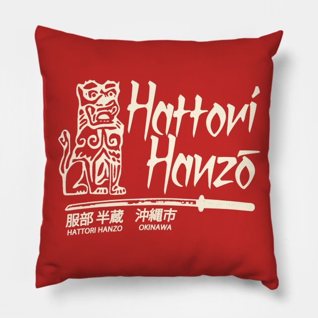Hattori Hanzo Pillow by TVmovies