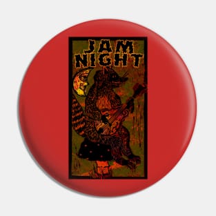 Jam Night Pin