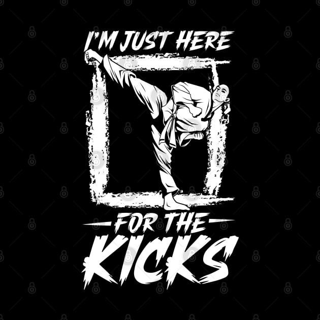 I am here for the kicks - Hapkido by Modern Medieval Design