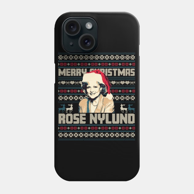 Rose Nylund Merry Christmas Phone Case by mia_me