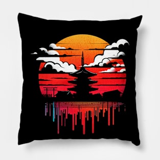 Sensoji Temple Japan Design Pillow