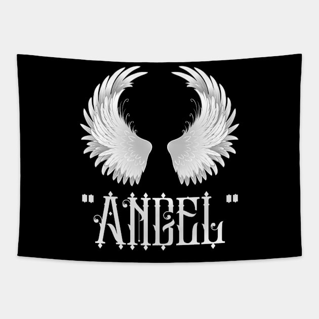 Cool Angel wings 1 Tapestry by RoyaltyDesign