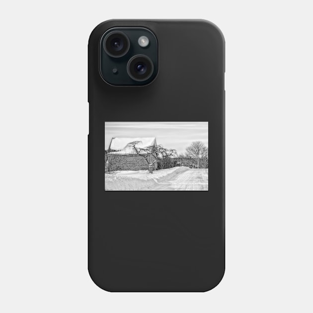 Winter Is Our Guest Phone Case by BeanME