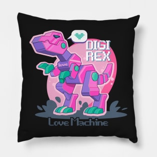 Love Machine T-Rex - Dinosaur Pillow