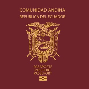 Ecuador passport T-Shirt