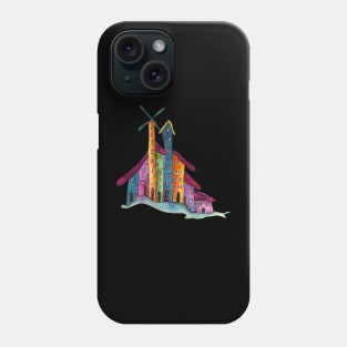 WINDMILL HOUSE || WATERCOLOR Phone Case