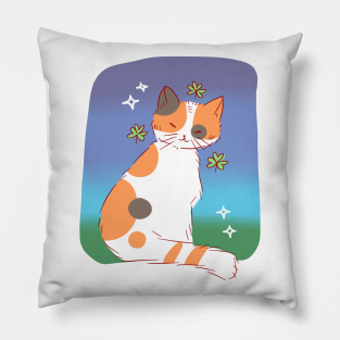 Calico Cat Pillows Teepublic