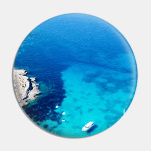 Aerial View of Blue Ocean Pin