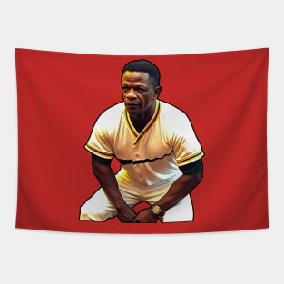 Baseball star Rickey Henderson Tapestry