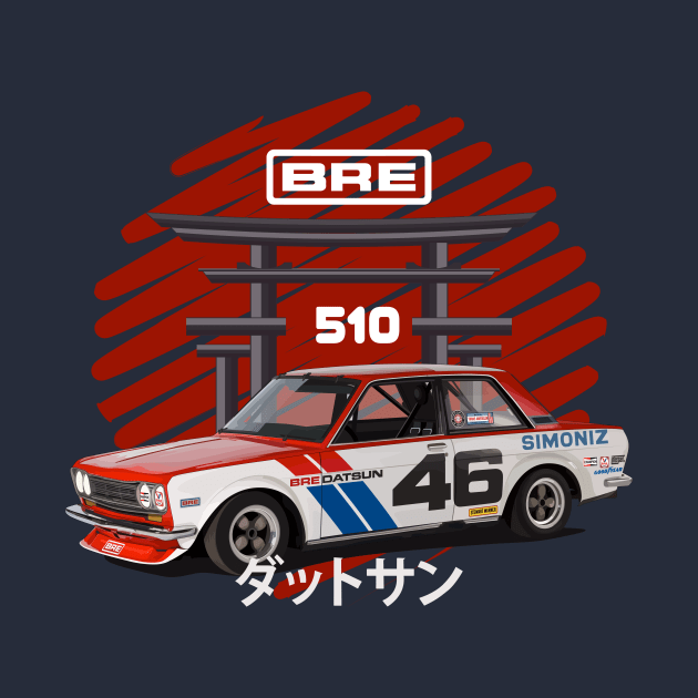 Bre Datsun 501 Car Bluebird by Ajie Negara