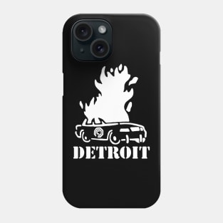 Detroit Burning Phone Case