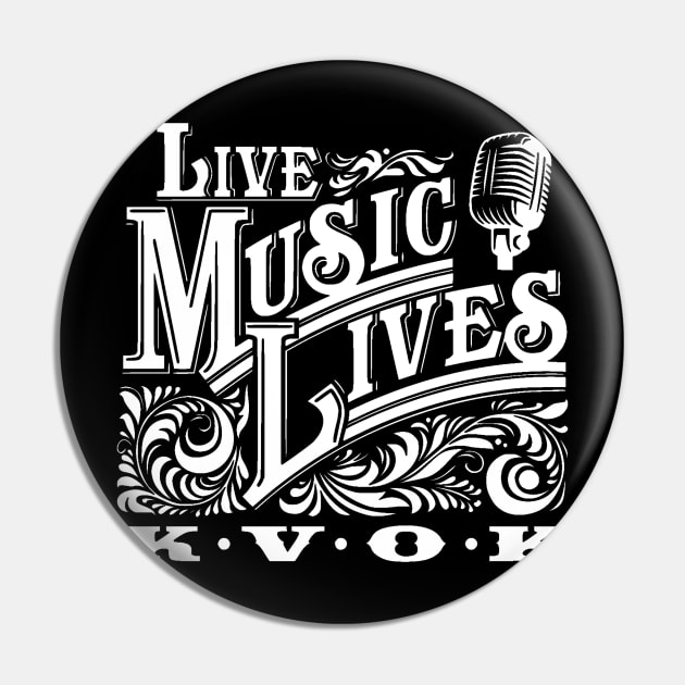 LIVE MUSIC LIVES TEE Pin by Small Batch Network