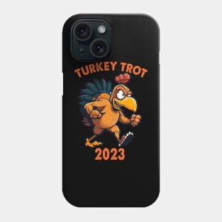 Thanksgiving Turkey Trot Squad 2023 Trot Race Phone Case