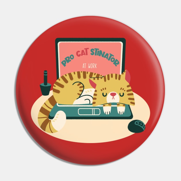 procrastinator cat Pin by Angela Sbandelli Illustration and Design