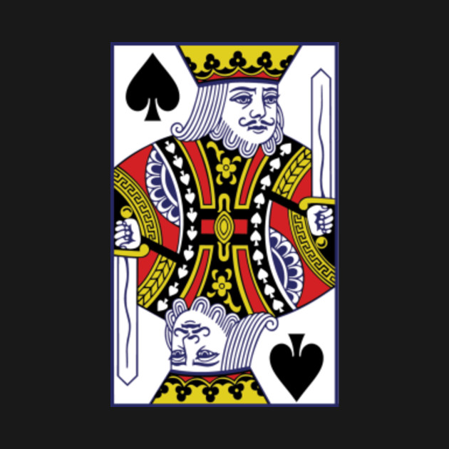 King Of Spades Playing Card Merchandise, Shirts & Covers &hellip;