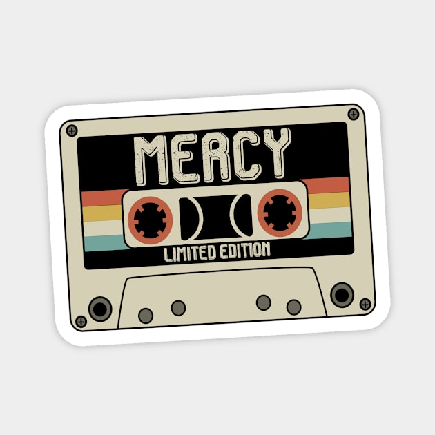 Mercy - Limited Edition - Vintage Style Magnet by Debbie Art