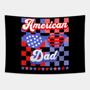 American Dad 4th of July Shirt Tapestry