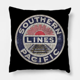 Southern Pacific Lines Railroad USA Pillow