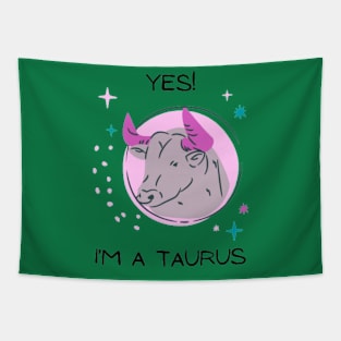 I'm a Taurus Tapestry