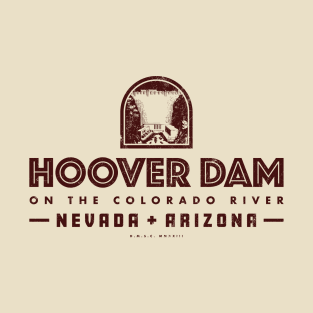 Hoover Dam (Brown) T-Shirt