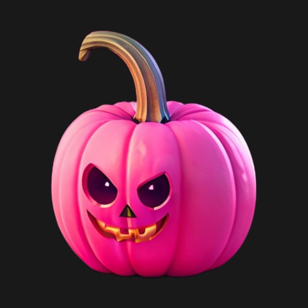 Halloween pink pumpkin by Rizstor