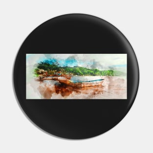 Boat On The Water Pin