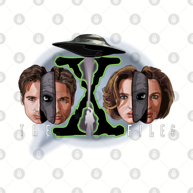 X-Files Mulder and Scully Autopsy: The Truth is Out There by Screen Fiend Merch