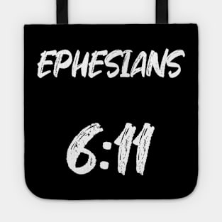 Ephesians 6:11 Bible Verse Text Tote