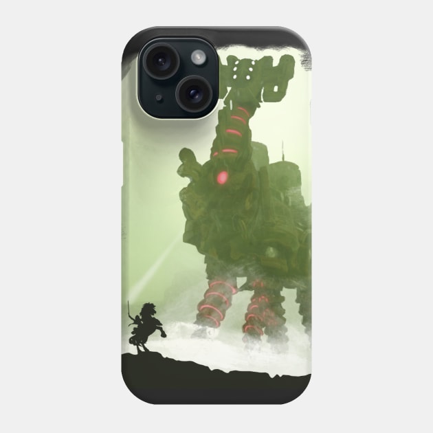 Breath of the Colossus Phone Case by DasGnomo