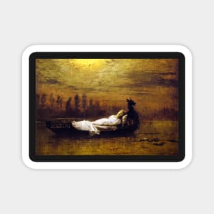 The Lady of Shalott - John Atkinson Grimshaw Magnet