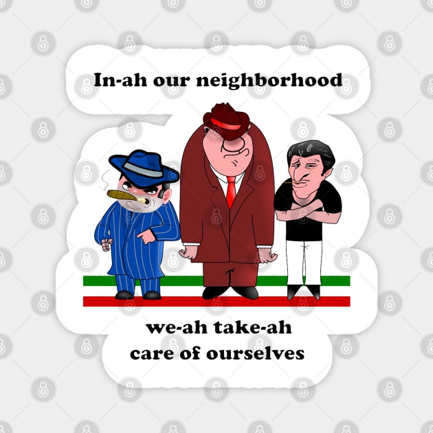 Italian Neighborhood Magnet by Ruggeri Collection