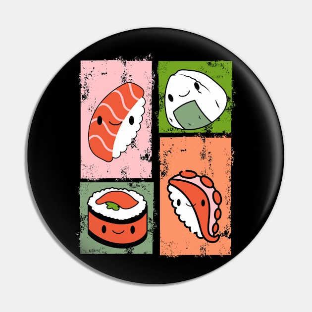 Cute Kawaii Sushi Sushi Lover Pin by Odetee