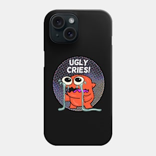 Ugly Cries Monster in Dots Phone Case