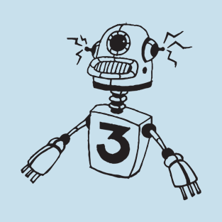 Floating Robot T-Shirt