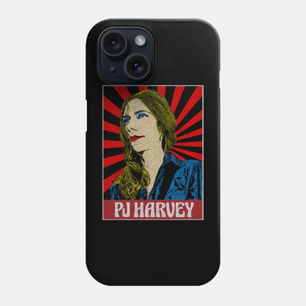 Vintage Pj Harvey Pop Art Phone Case by Motor Lipat