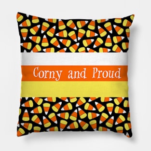 Corny and Proud Pillow