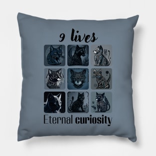 9 lives Pillow