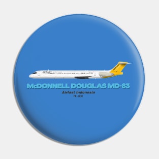 McDonnell Douglas MD-83 - Airfast Indonesia Pin