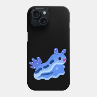 Blue nudibranch Phone Case