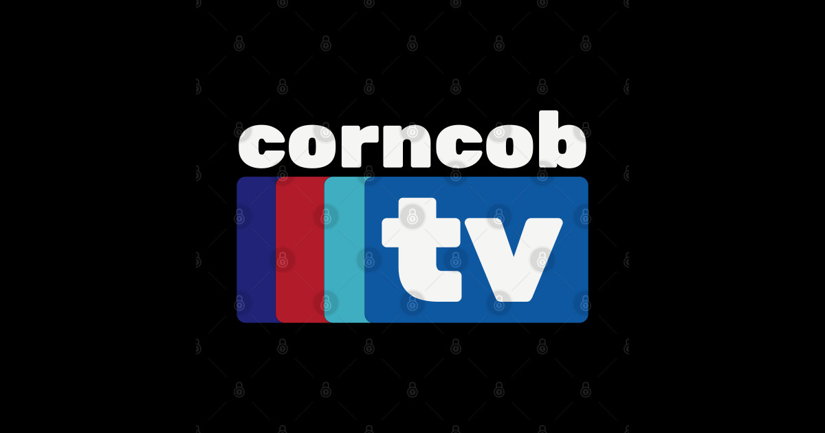 Corn cob tv Corncob Tv Sticker TeePublic