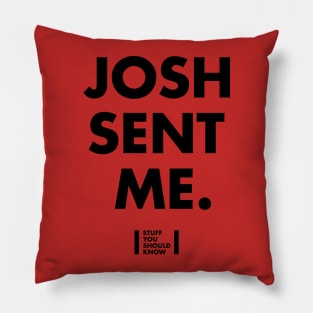 Josh Sent Me Pillow