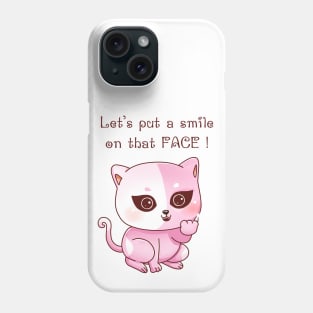 let's put the smile on that face - joker Phone Case