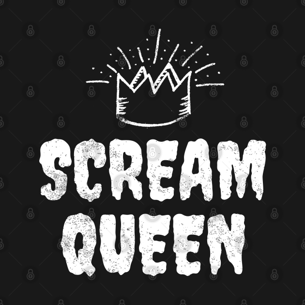 Scream Queen Horror TShirt TeePublic