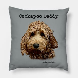 Cockapoo Dog Dad Pillow