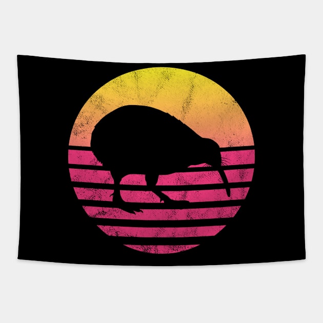 Kiwi Bird Merch Tapestry by JKFDesigns