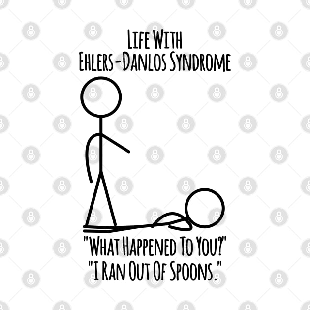 Life With Ehlers-Danlos Syndrome - Ran Out Of Spoons by Jesabee Designs