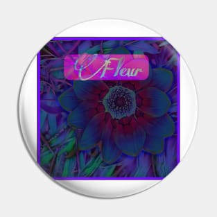 Fleur,flower Pin