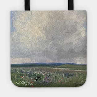 Open Air Oil on Canvas Tote